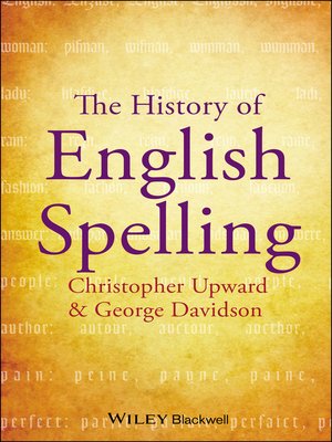 cover image of The History of English Spelling